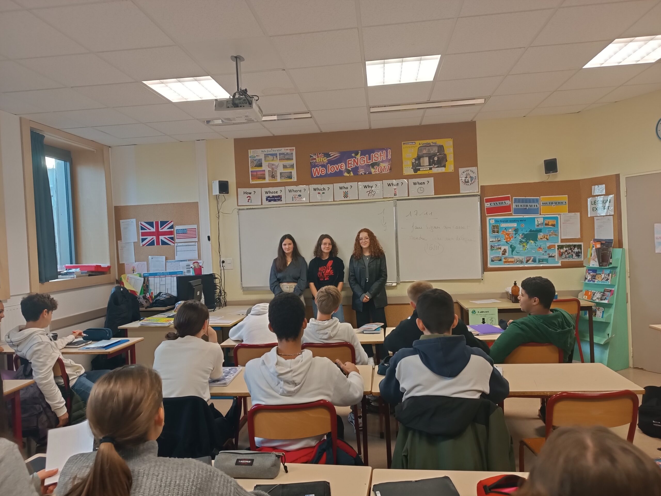 visite élèves lycée | Collège Le Galinet